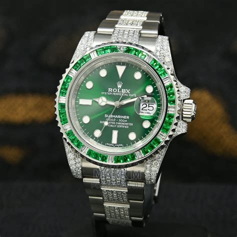 iced out rolex submariner|iced out rolex guide.